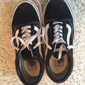 Old School Vans Size 5.5